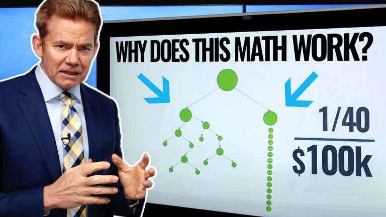 Sponsor 40 People Down a Line (Why Does this Math Work?)